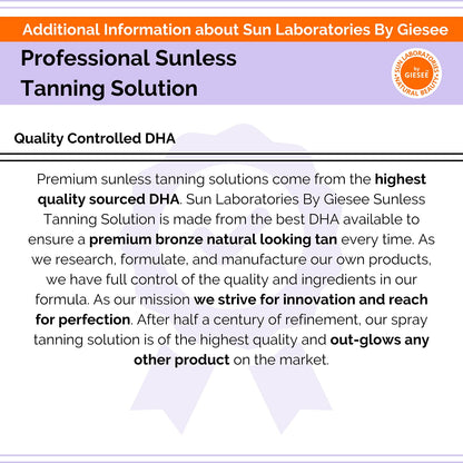 Sun Laboratories by Giesee Self-Tanning Spray Ultra Dark – 3-Pack, 8 oz Each