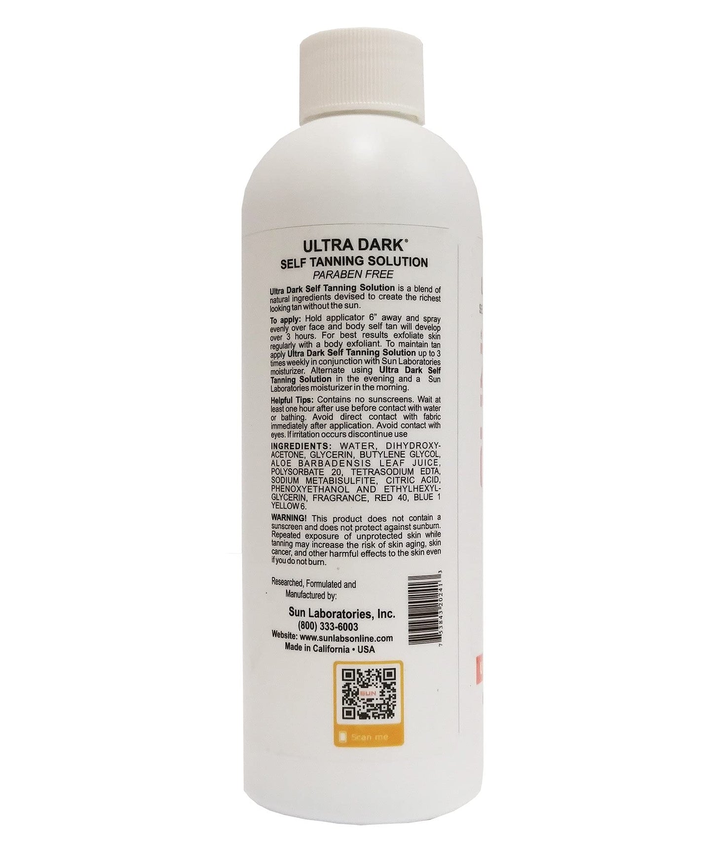 Sun Laboratories by Giesee Self-Tanning Spray Ultra Dark – 3-Pack, 8 oz Each