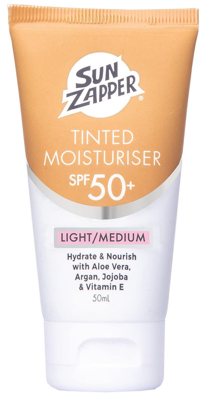 Sun Zapper BB Cream Tinted Sunscreen SPF 50+ – Light/Medium – Made in Australia