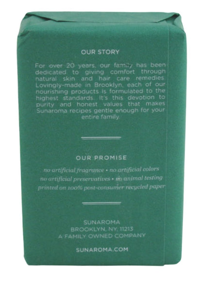 Sunaroma Soap Bar – Eucalyptus with Tea Tree + Ginger, 8 oz (6 Pack)