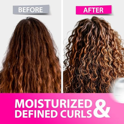 SUNATORIA Curly Hair Mask – Deep Conditioning with Argan & Keratin (8.5 fl oz) for Dry, Damaged, Wavy & Frizzy Hair