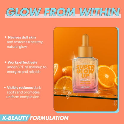 Sunday Essence Vitamin C Serum – Brightens, Evens Skin Tone, Hydrating Korean Skincare