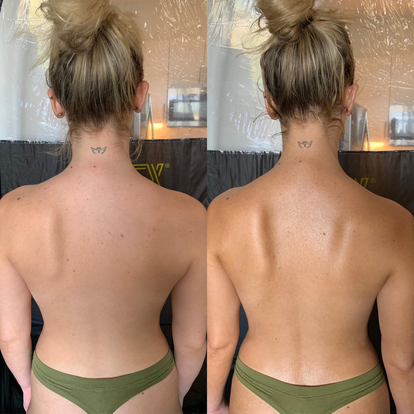 SunFX Rapid All Natural Spray Tan Solution – Dark Summer (1L) | Dry-to-Touch