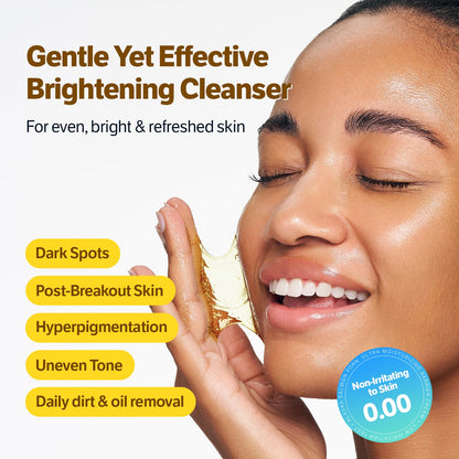 SUNGBOON EDITOR Kojic Turmeric Capsule Brightening Cleanser – Low pH Gel with Kojic Acid & Niacinamide