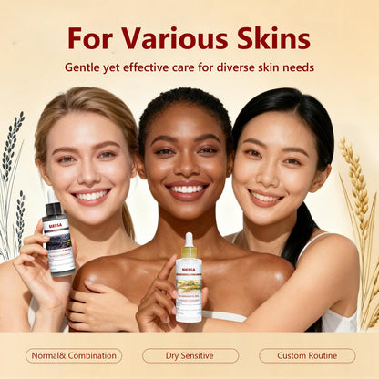 Sunohyesla Rice Peel Shot Glow Duo – White & Black Rice Exfoliant for Gentle Pore Cleansing