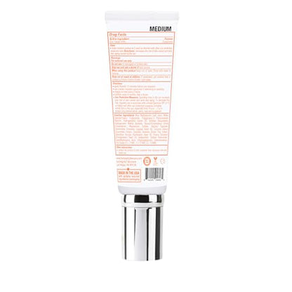 Suntegrity Tinted 5 in 1 Mineral Sunscreen SPF 30 for Face (2 oz) – Medium | Clean, Reef Safe, Vegan BB Cream Moisturizer