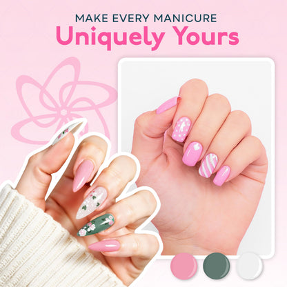 SUNUV 16-Color Gel Nail Polish Kit with Base & Top Coat | Long-Lasting, Cruelty-Free