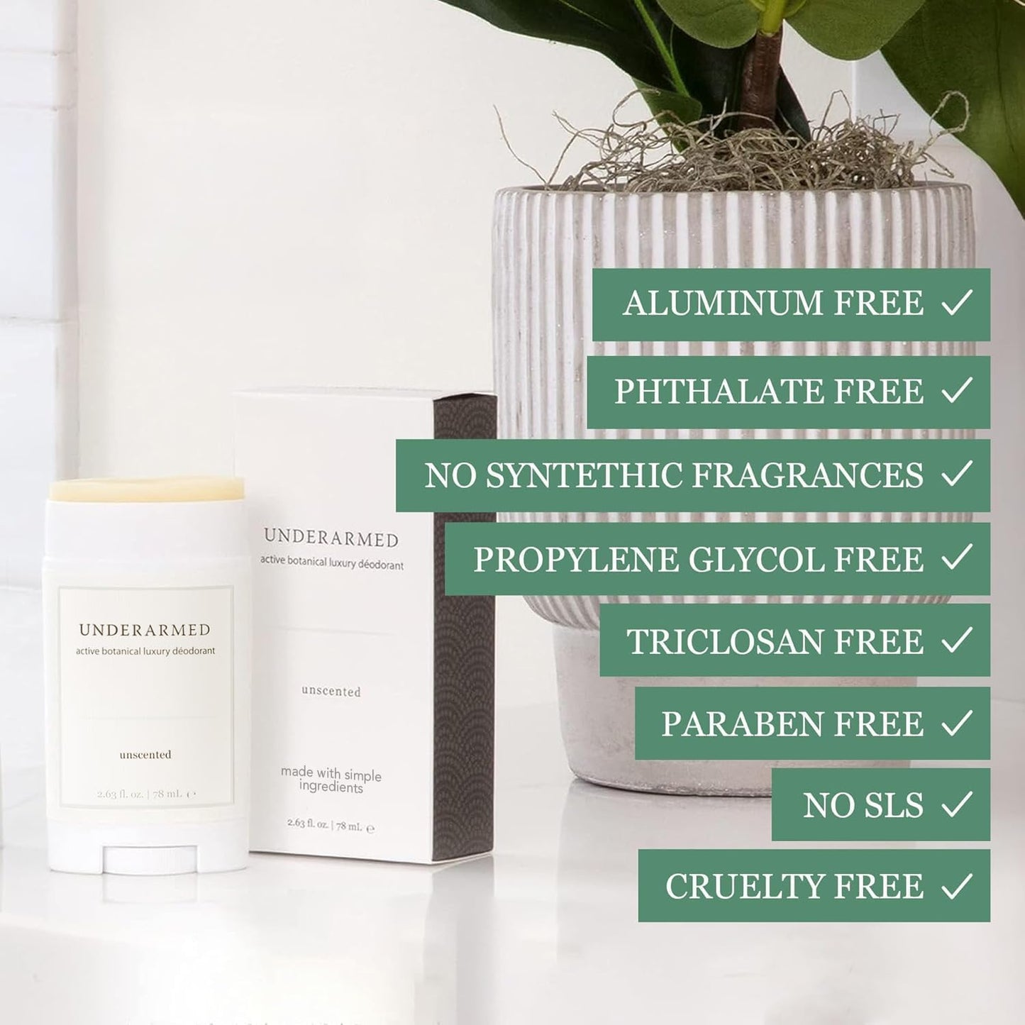 Citrus + Juniper Aluminum-Free Deodorant Stick | Super Natural Goods - 3-Month Supply