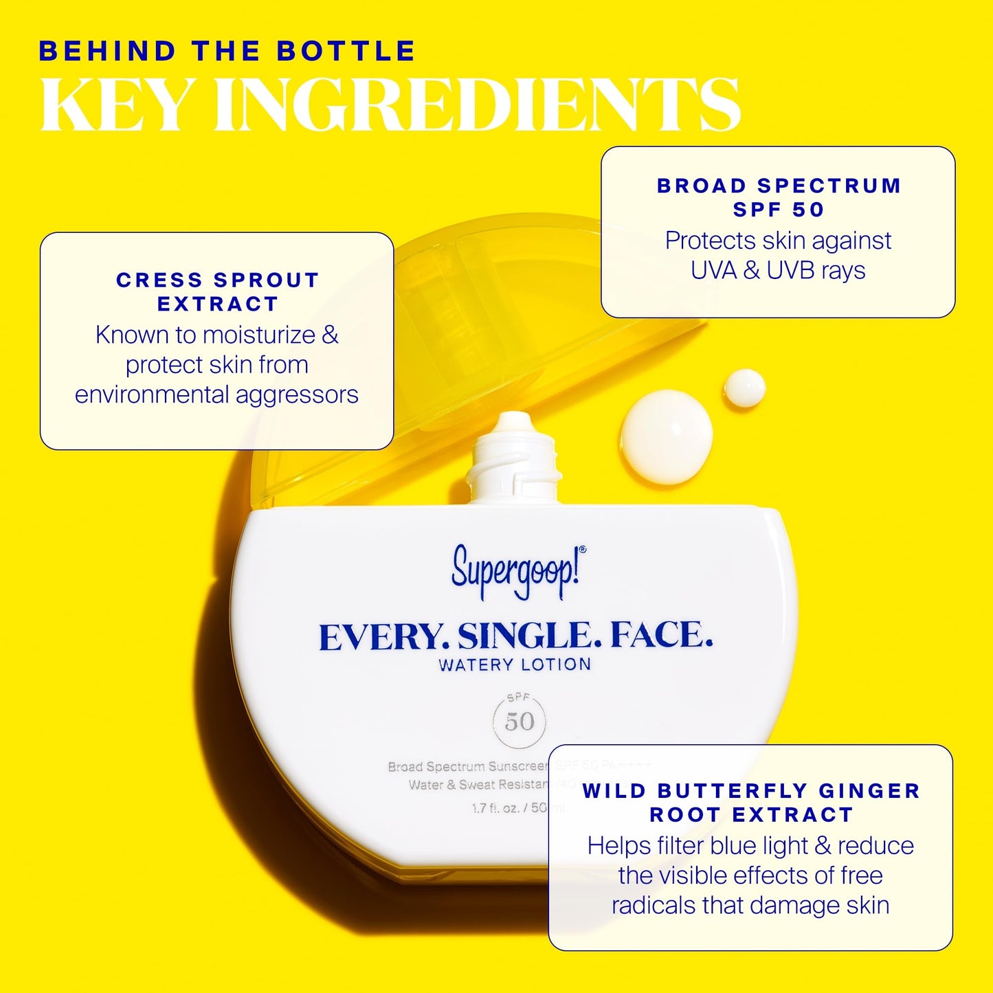 Supergoop! Every. Single. Face. Watery Lotion SPF 50 PA++++ — 2-pack
