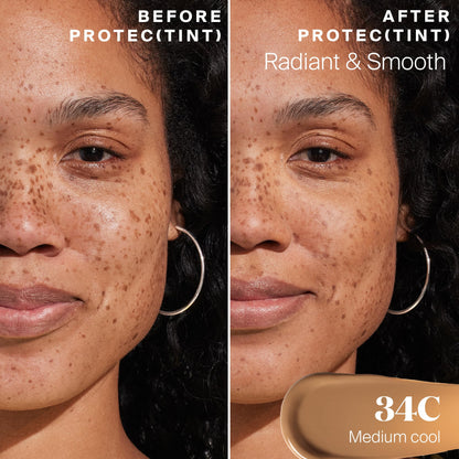 Supergoop! Protec(tint) Daily Skin Tint SPF 50 - 34C Light | Buildable Coverage & Natural Finish