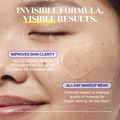Supergoop! Unseen Sunscreen SPF 50 — Clear & Invisible with Makeup-Gripping Primer, Oil-Free, 2-Pack