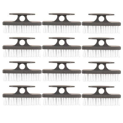 Superio Nail Scrubber Brush – All-Purpose Stiff Cleaning Brush, 12-Pack