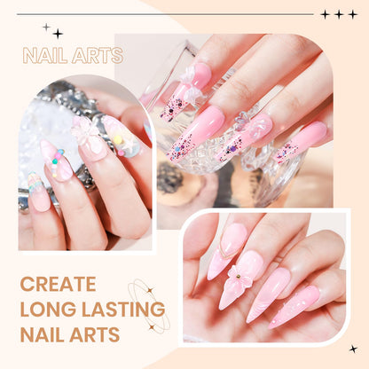 SUPWEE 3D Gel Nail Art Kit — Non-Stick Builder Gels for Extensions, Carving & DIY