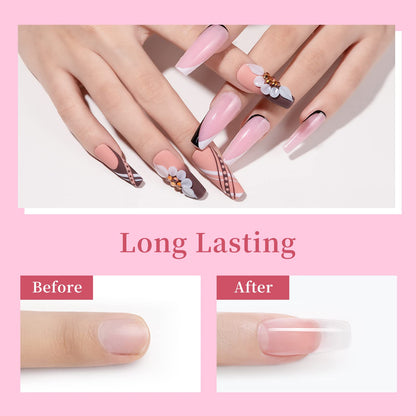 SUPWEE Solid Builder Gel for 3D Nail Art Extensions – DIY Home Kit (3 x 30g)