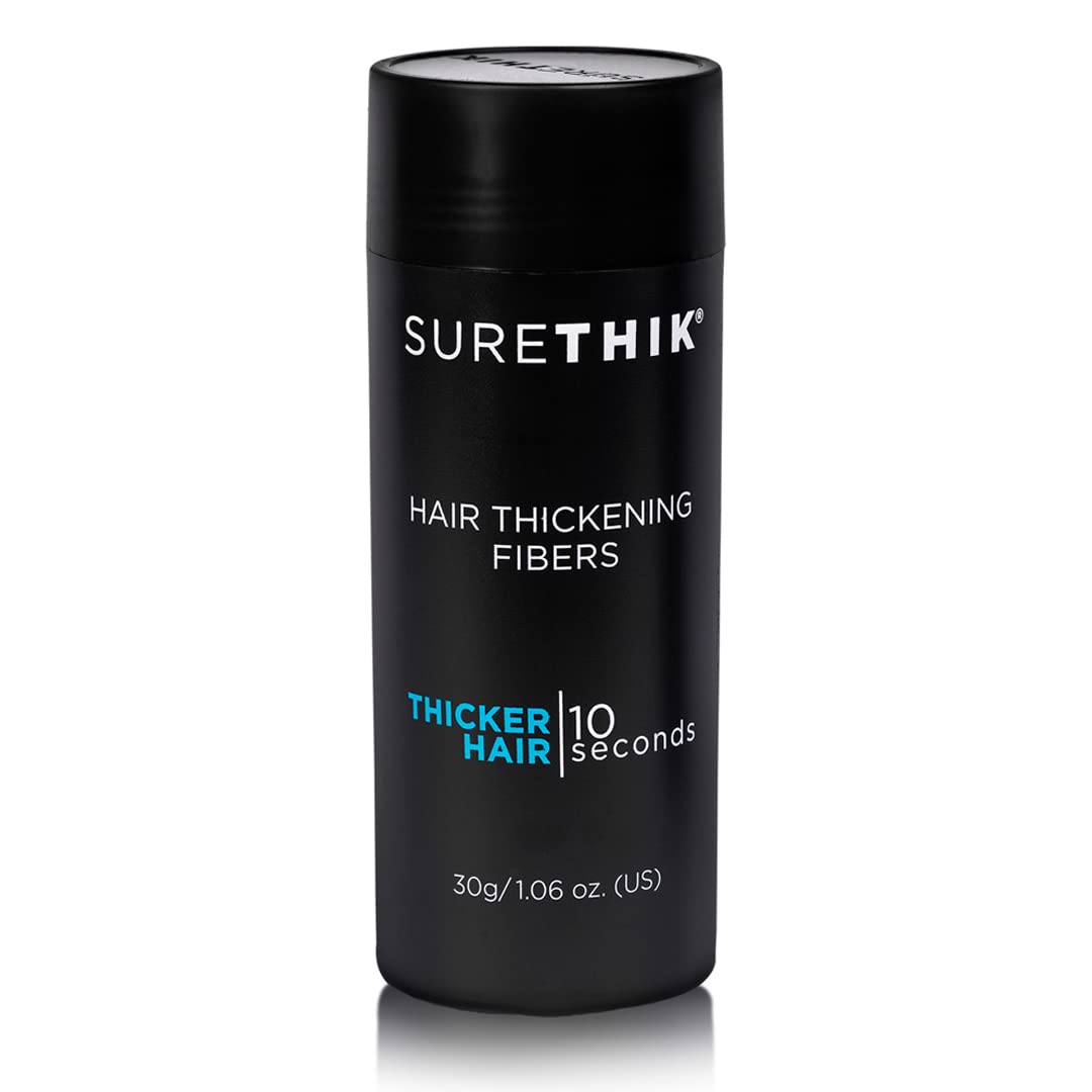 SURETHIK Hair Fibers 30g Light Brown — Instant Natural Coverage