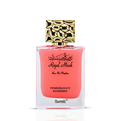 Surrati Royal Musk Pomegranate Raspberry EDP for Women – 100 ml | Long-Lasting Arabian Perfume