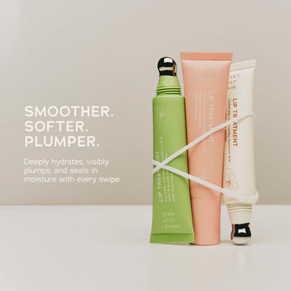 SWEET JULY SKIN Lip Treatment Lychee – Hydrating, Plumping Lip Balm