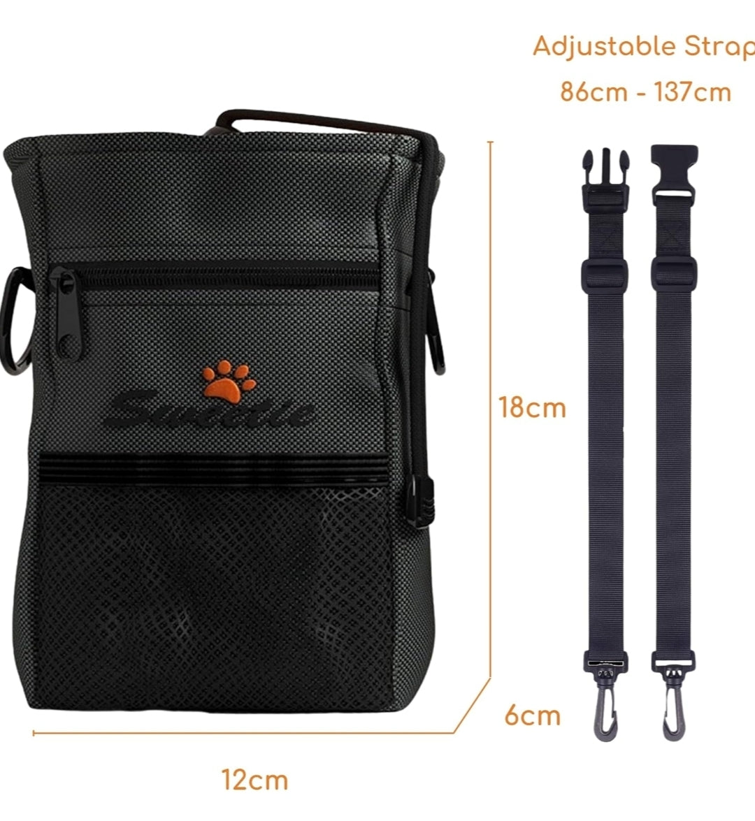 Sweetie Premium Dog Treat Pouch Bag for Walking & Training