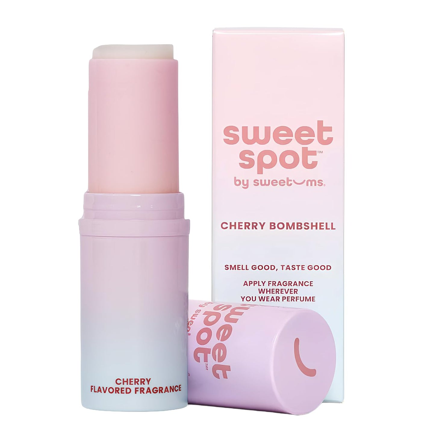 SweetSpot Cherry Solid Perfume Stick | Travel-Ready Fragrance by Sweetums