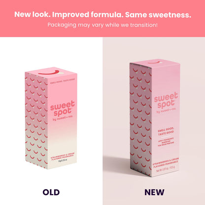 SweetSpot Flavored Solid Perfume Stick – Strawberries & Cream | Travel-Ready, Long-Lasting Fragrance by Sweetums