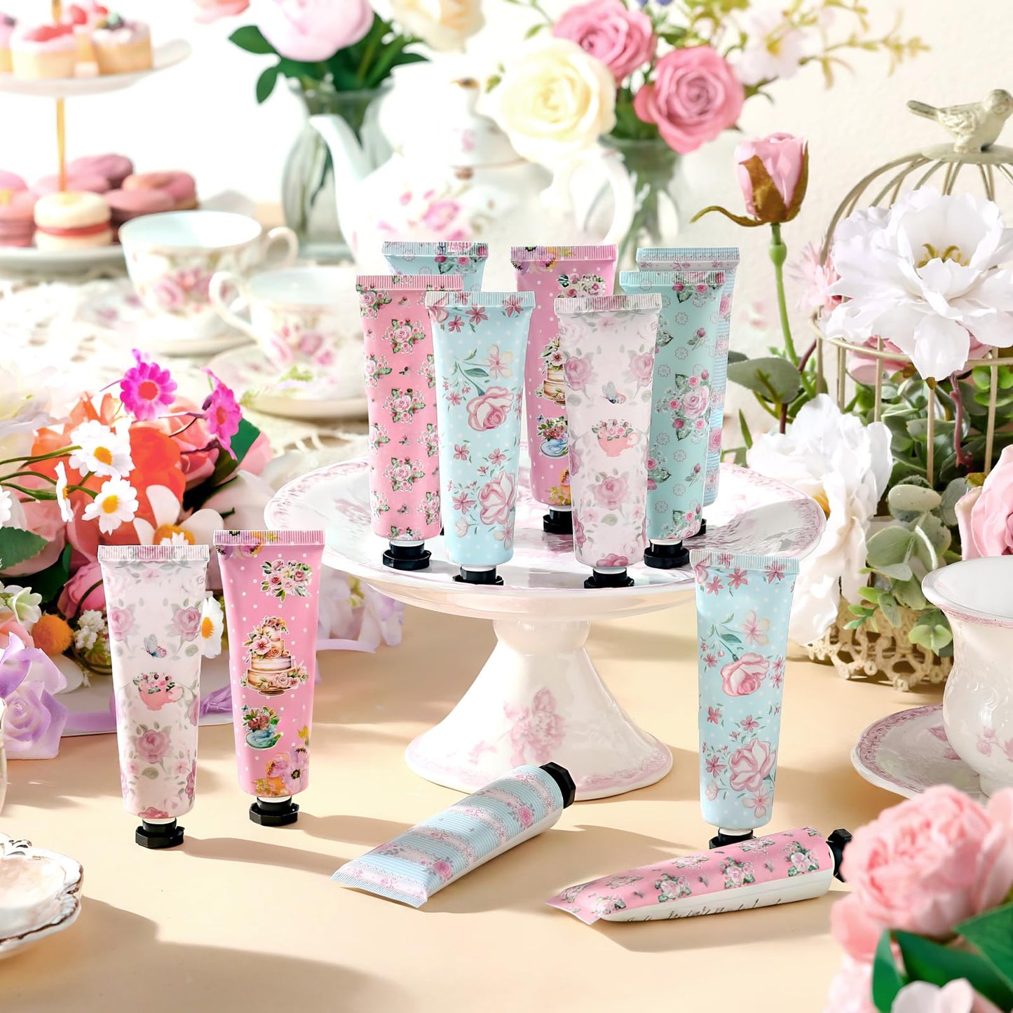 Swiffen Tea Party Hand Cream Gift Set – Wonderland Floral 12×30ml