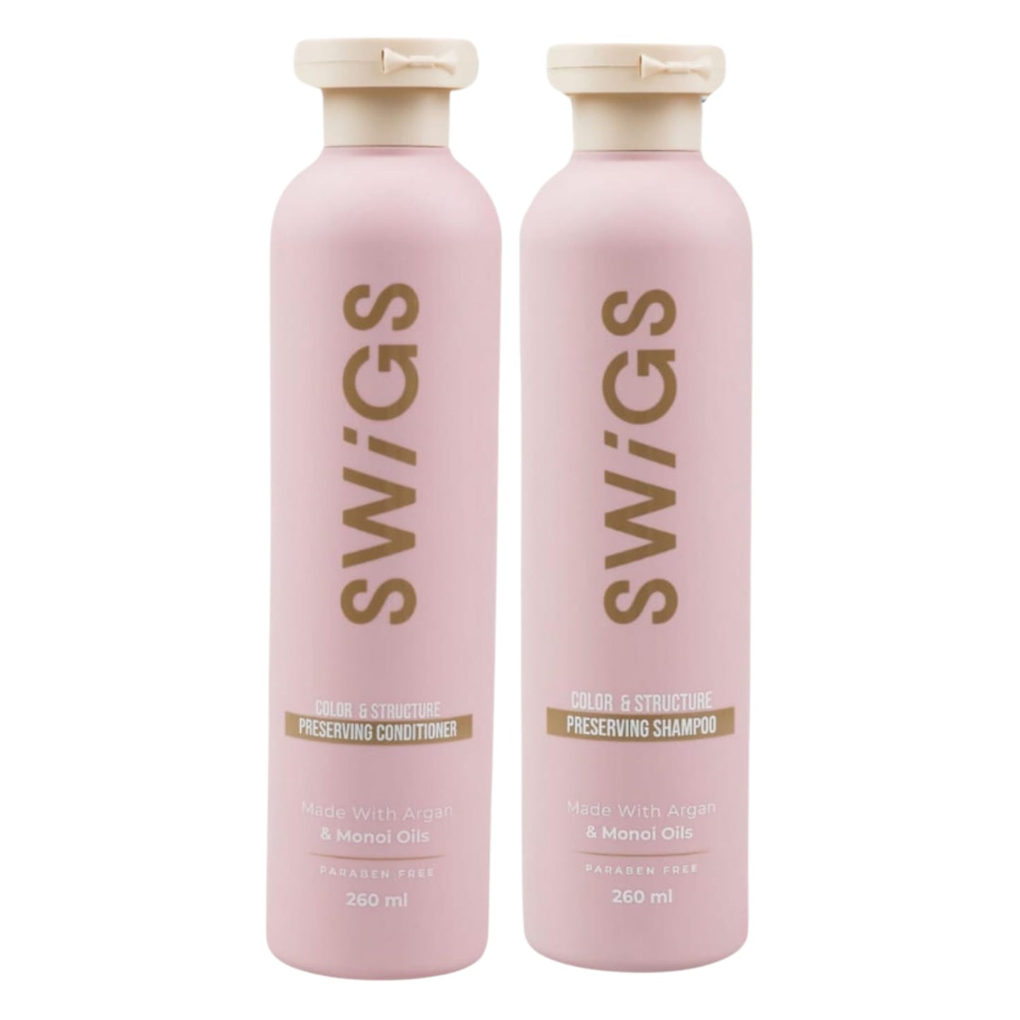 SWIGS Wig Shampoo & Conditioner Set — Detangle, Color-Safe, Body & Shine | 2-Pack 8 oz