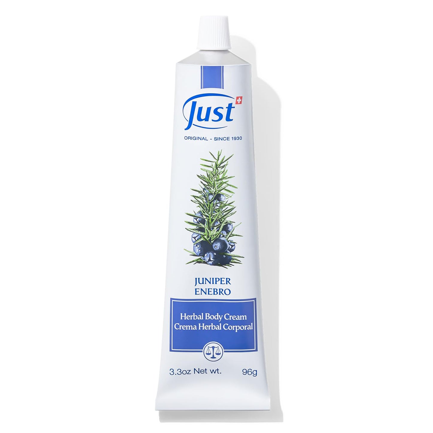 SwissJust Juniper Massage Cream 96g – Muscle & Joint Comfort, Pre- & Post-Workout for Seniors