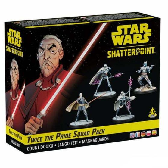 Star Wars Shatterpoint: Twice The Pride (Count Dooku Squad Pack)