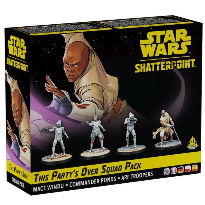 Star Wars Shatterpoint: This Party's Over (Mace Windu Suad Pack)