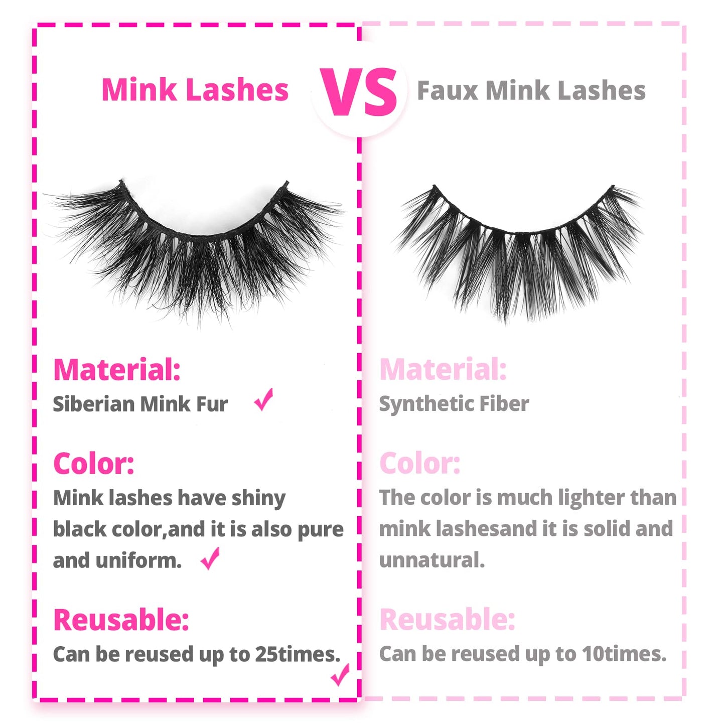 SY SHUYING 18mm Mink Lashes – Natural 3D Wispy, Reusable (3 Pairs, Doll)