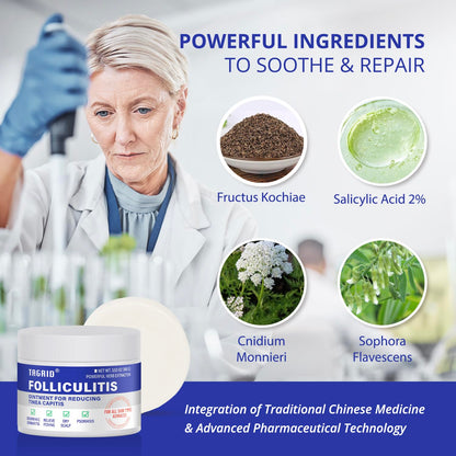 TAGRID Folliculitis Cream – Soothing Ingrown Hair & Hydration (100g)