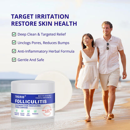 TAGRID Folliculitis Cream – Soothing Ingrown Hair & Hydration (100g)