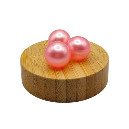TALAZU Rose Aromatherapy Bath Beads – Moisturizing Coconut Oil Bath Pearls (25 Count)