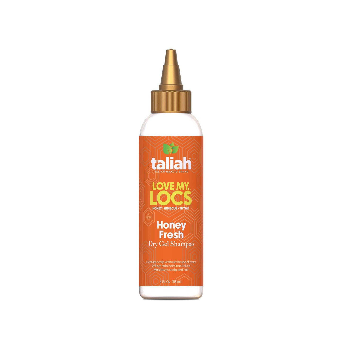Taliah Waajid Love My Locs Honey Fresh Dry Gel Shampoo 4oz | No-Rinse Scalp Cleanser