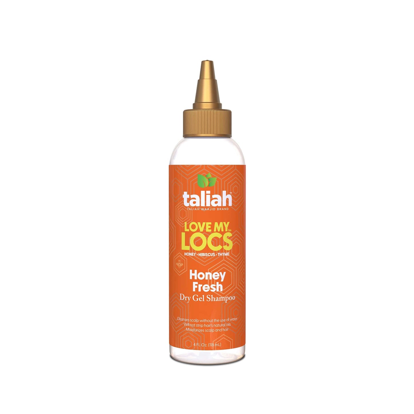 Taliah Waajid Love My Locs Honey Fresh Dry Gel Shampoo 4oz | No-Rinse Scalp Cleanser