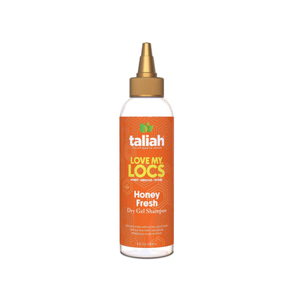 Taliah Waajid Love My Locs Honey Fresh Dry Gel Shampoo 4oz | No-Rinse Scalp Cleanser