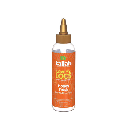 Taliah Waajid Love My Locs Honey Fresh Dry Gel Shampoo 4oz | No-Rinse Scalp Cleanser