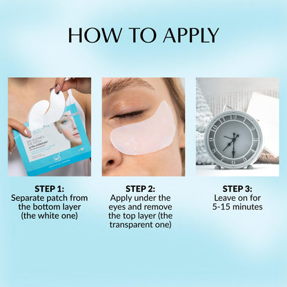 Talika Bio Enzymes Eye Patch – Ultra-Hydrating 15-Minute Eye Mask, Pack of 2