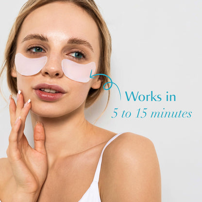 Talika Bio Enzymes Eye Patch (3 Pack) – Ultra-Hydrating Under-Eye Patches for Dark Circles, Tired Eyes & Puffiness