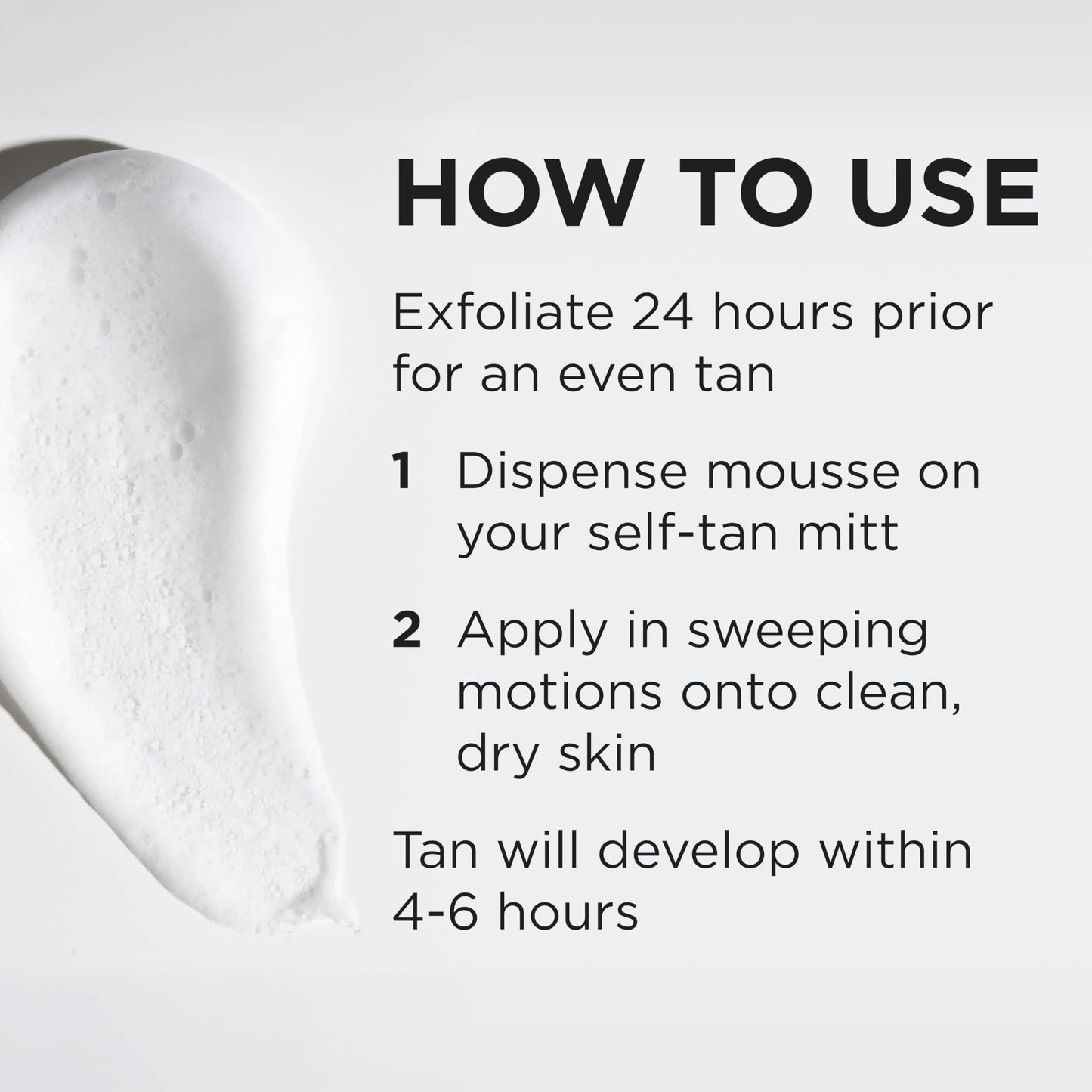 TAN-LUXE Hydra Mousse – Hydrating Self-Tan Mousse, Transfer-Free Body Tanner (6.76 fl oz)