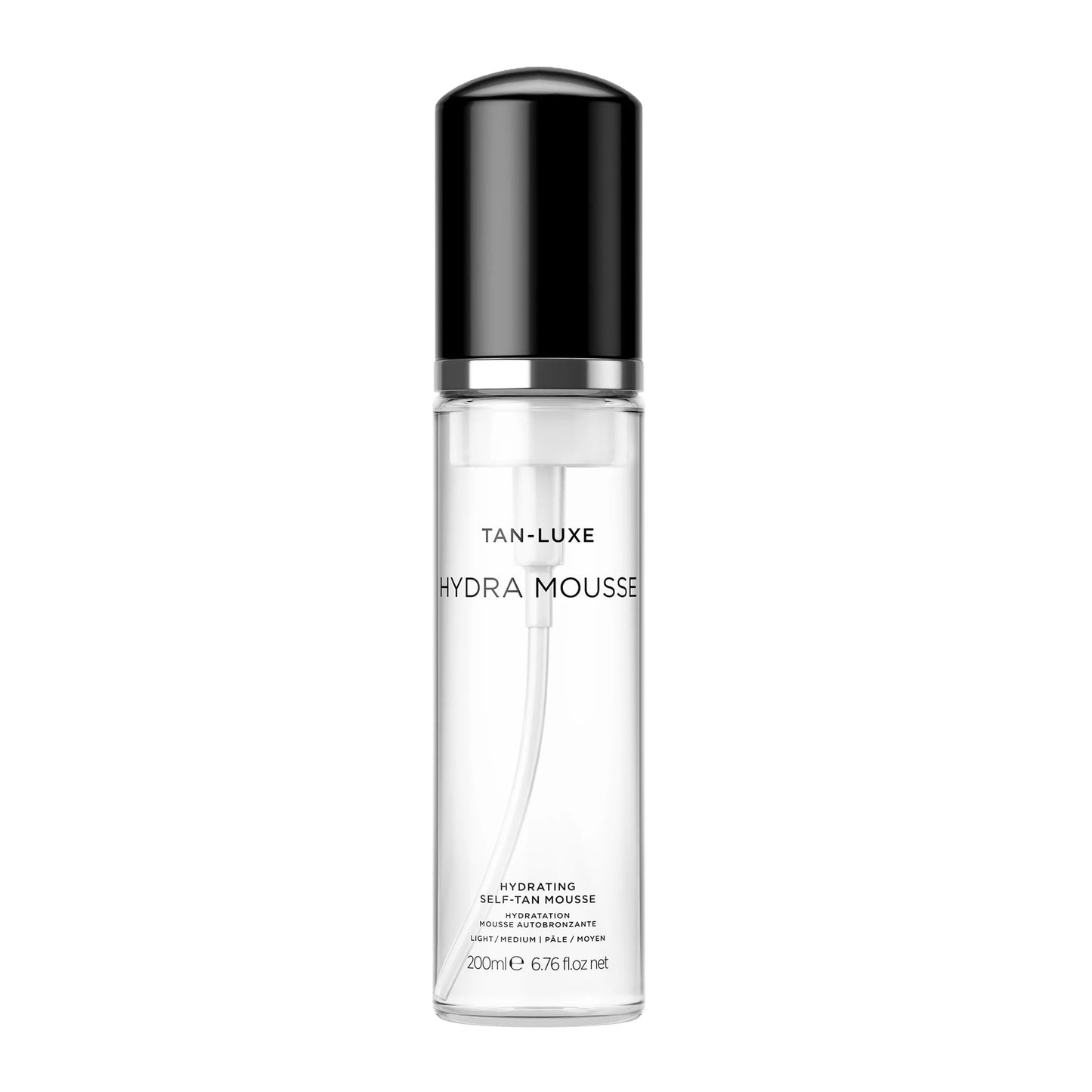 Tan-Luxe Hydra Mousse: Hydrating Self Tan Mousse, Transfer-Free & Streak-Free Glow (6.76 oz)