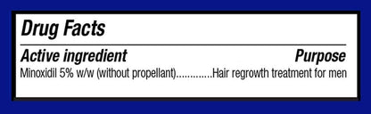 TARO Minoxidil 5% Topical Foam for Men – 2 Month, 2-Pack, 2.11 oz
