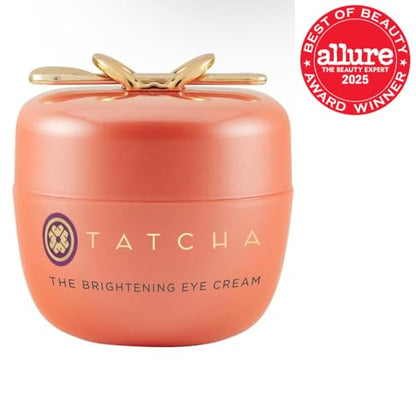 TATCHA The Brightening Eye Cream | Brightening & Dark Circle Reduction with Vitamin C for Bright, Firm Under-Eyes, 15 ml / 0.5 fl oz