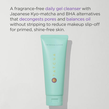 TATCHA The Pure Pores Set | Matcha Cleanse, Water Cream & Silk Sunscreen with Clarifying Japanese Ingredients