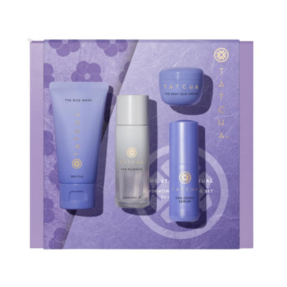 TATCHA The Starter Ritual Set – Ultra Hydrating for Dry Skin | 2-Week Intro Set | $102 Value