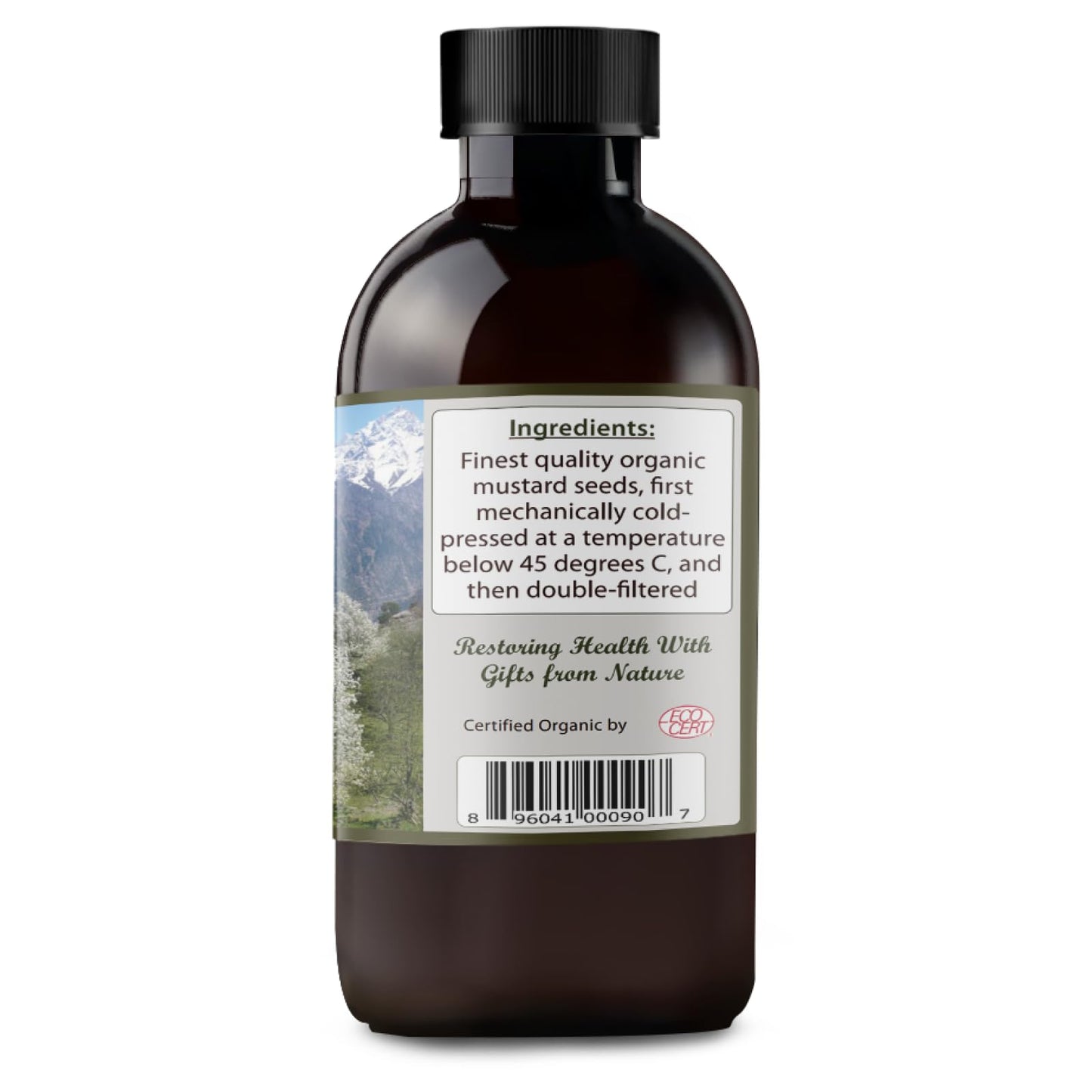 Tattva's Herbs Mustard Seed Oil – Unrefined Cold-Pressed 16 fl oz for Hair, Skin, Cooking & Massage