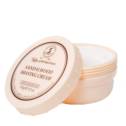 Taylor of Old Bond Street Sandalwood Shaving Bowl – 5.3oz, 3-Pack