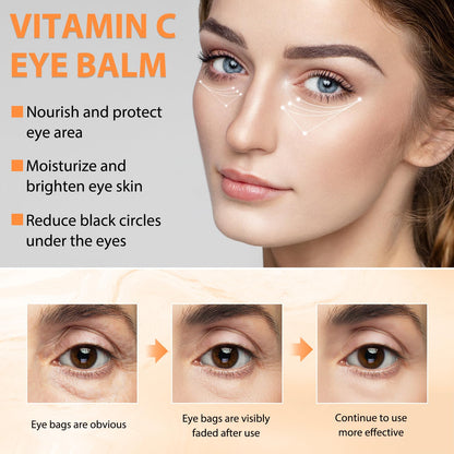 Tbexem Revive Glow Vitamin C Eye Balm – Hydrating Eye Cream (2PCS)