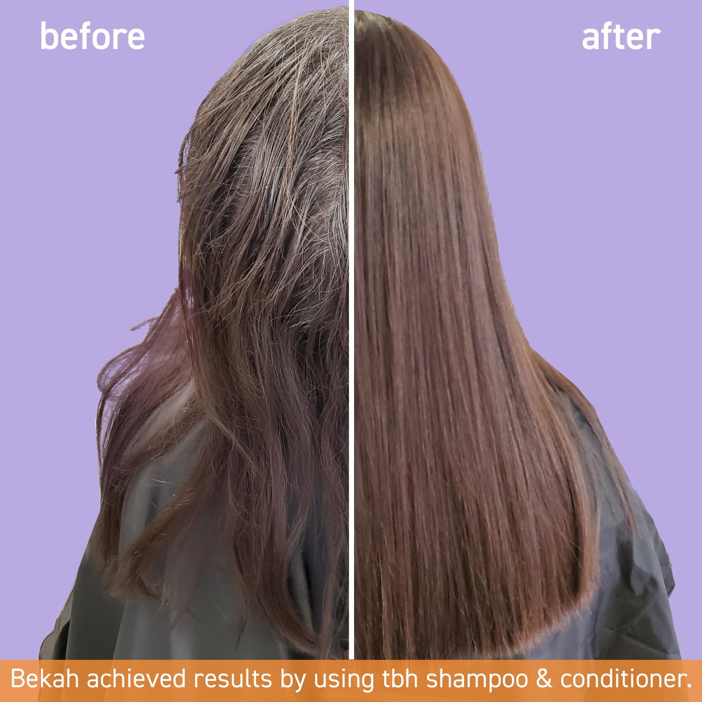TBH Kids & Teen Shampoo and Conditioner Set – Sulfate & Paraben Free, Lightweight Hydrating Hair Care, 2 x 12 oz