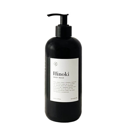 TE + TE Hinoki Body Wash – Gentle, Hydrating Cleanse with Japanese Hinoki Essential Oil | Vegan
